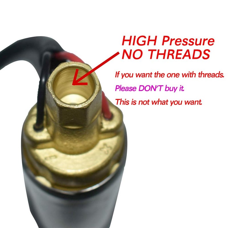 WLFINKMO HIGH Pressure Fuel Pump NO THREADS for Mercruiser for Mercury 4.3 5.0 5.7 7.4 8.2 EFI MPI V6 V8 305 350 377 454 502 Fuels Injected for Marine Engines Replaces 861156A1 for Sierra 18-35433 - Image 2